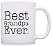 ThisWear Father's Day Gift Best Grandpa Ever Birthday Gift 11oz Ceramic Coffee Mug with Handle