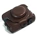 Brown / PU Leather Camera Case for Panasonic LUMIX DMC-LX1 / LX2 / LX3 / LX4 / LX5 (1654-2)