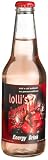  : Lolli's CHERRY POP NATURAL ENERGY DRINK "Pop this cherry; it'll give you a kick!", 12-Ounce Glass Bottle (Pack of 12)