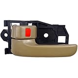 PT Auto Warehouse TO-2562E-1LH - Inside Interior Inner Door Handle, Beige/Tan - Driver Side