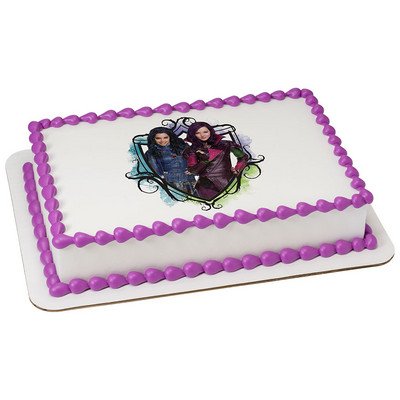 Whimsical Practicality Auradon Cool Edible Icing Image Cake Topper (1/4 Sheet)