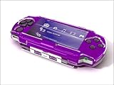 Color Soft Plastic Crystal Case for PSP 2000 (Purple)