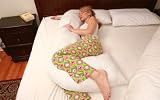 Comfort Body Pillow, Full Body Pillow, Pregnancy Pillow, Nursing Pillow & Side Sleeper Pillow. Total Body Alignment in One. For Head, Neck, Shoulders, Back & Knee Support.