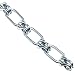 Campbell 0723427 Low Carbon Steel Lock Link Single Loop Chainon Reel, Zinc Plated, 3/0 Trade, 0.15" Diameter, 125' Length, 405 lbs Load Capacity