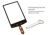 Glass Digitizer Touch Screen for Blackberry Storm2 9550 + Engraving Tool Ke ....