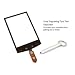 Glass Digitizer Touch Screen for Blackberry Storm2 9550 + Engraving Tool Keychain