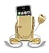 iLuv i82 Crystal Holster Case with Hands-Free Ear Clips and In-Line Microphone for iPhone 1G (Pink)