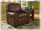 Hudson Vintage Low Leg Recliner By Ashley Furniture