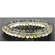 10mm Rondell Stretch Bracelet - Pineapple Quartz
