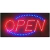 LED OPEN Schild, Leuchtreklame leuchtstark 48 x 25 cm