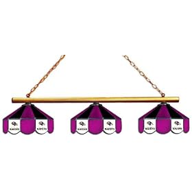 Baltimore Ravens 3pc SWAG STAINED GLASS POOL BILLIARD TABLE LAMP LIGHT