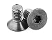 Stainless Steel 18-8 Flat Hd Socket Cap Screw M6, 12mm L, 1.0mm Pitch, Din7991-a26 (pack Of 10)