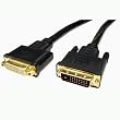 Cables Unlimited PCM-2286-06 DVI D Dual Link Extension Cable (6 Feet, Black)