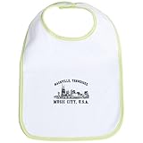 CafePress Nashville . . . Music City US Bib - Standard Kiwi by CafePress