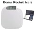 Tanita HD351 440lb Large Capacity Digital Scale with Memory Function and Bonus 100 x 0.01 gram Digital Food Pocket Scale