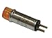 Dialco # 507-3951-1476-600 5 Volt 60mA Yellow Short Cylindrical Lens Bi-Pin Cartridge Lamp