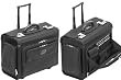 Bugatti Simulated Leather Rolling Black Lawyer/litigation Briefcase
