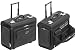 Bugatti Simulated Leather Rolling Black Lawyer/litigation Briefcase
