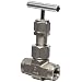 Parker U Series Stainless Steel 316 High Temperature Needle Valve, Inline, T-Bar Handle, Blunt Stem, NPT Female