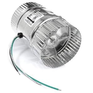 6-Inch 110VAC 250 CFM In-Line Duct Fan