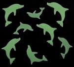 Delfines brillan en la oscuridad
