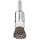 Weiler Wire End Brush, Banded, Solid End, Round Shank, Stainless Steel 302, Crimped Wire