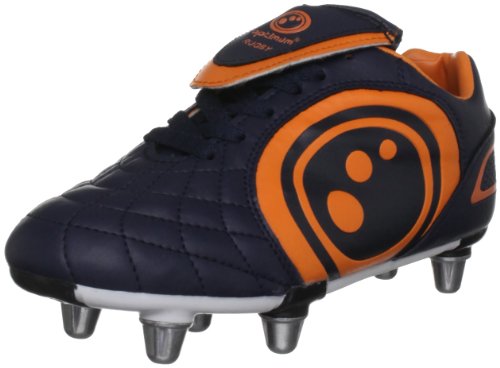 Optimum Boy's Eclipse Rugby Chaussures de rugby Junior Marine/Orange 17