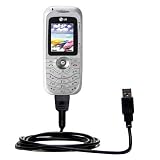 Classic Straight USB Cable for the LG F9200 with Power Hot Sync and Charge capabilities - uses Gomadic TipExchange Technology