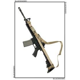 BlackHawk SWIFT M4 Side Swivel Sling - w QD and Bilateral, Desert Tan by 