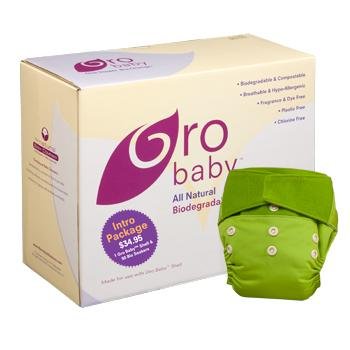 Gro Baby Cloth Diaper Intro Package, Size 1.