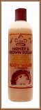 Nubian Heritage Honey & Brown Sugar Body Wash with Black Seed & Apricot Oil