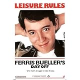 Ferris Bueller's Day Off Movie (Matthew Broderick) Poster Print 80s
