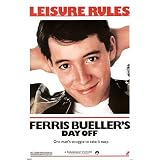 Ferris Bueller's Day Off Poster C 27x40 Matthew Broderick Mia Sara Alan Ruck Poster Print, 27x40