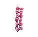 Dog Barrette Bow - Polka dot - Pink - 6 per pack