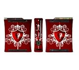 Red Shield Skin for Xbox 360 Console