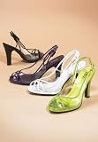 metrostyle Clear Slingbacks