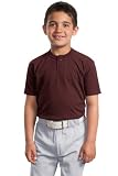 Youth Short Sleeve Henley Shirt