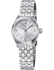 Tissot Womens T038.007.11.037.00 Silver Dial T One Watch