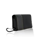 Black Camera Carry Case with free Carabiner Clip for Canon IXUS 230 HS Digital Camera