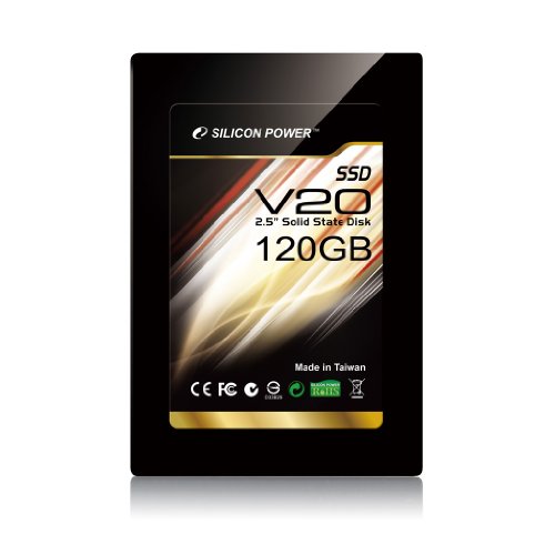 Silicon Power 120 GB Velox Series V20 SATA II 2.5-Inch Solid State Drive (SSD) SP120GBSSDV20S25