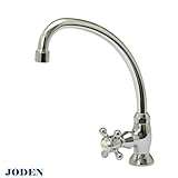【JODEN】クロスフォーセットCH（クロム） 卓上洗面ボール（ベッセルボウル）用単水栓 クラシック蛇口 1PCVS