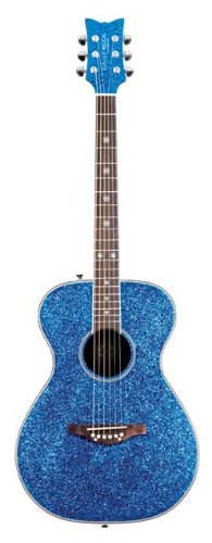 Daisy Rock Pixie Acoustic, Blue Sparkle