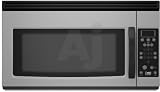 Review Estate  / Estate TMH16XSD 1.6 cu. ft. Over-the-Range Microwave Oven with 1,000 Watts, 2 Speed Venting System, Glass Turntable and Popcorn Button: Silver