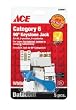 Vanco 3286861 Networking Jack Category 6 90deg Keystone - White