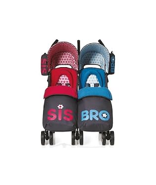 Cosatto You 2 Twin Stroller - Sis 'n' Bro