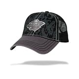 Minnesota Wild Carbon Mesh Cap