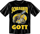 Produkt-Bild: Fun T-Shirt " Schrauber-Gott !!! " Gr&ouml;&szlig;en S - XXL, XXL