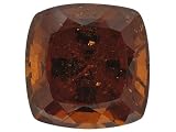 MIN 4.00CT 10X10MM CUSHION HESSONITE GARNET
