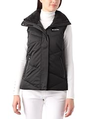 Columbia Women's Lay 'D' Down Vest, Black, Large 