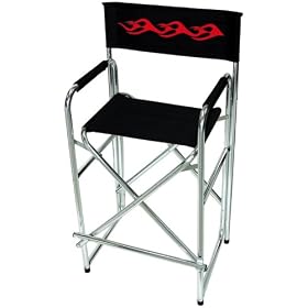 Flame Tall Director Chair